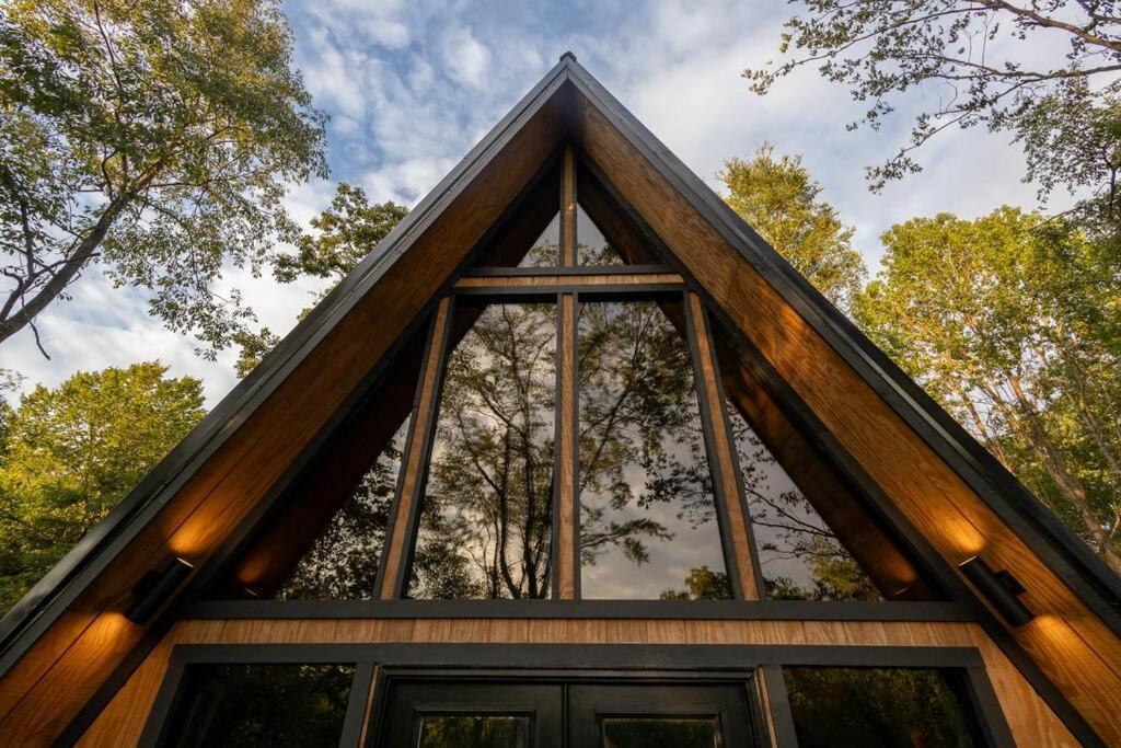 Valhalla Cabins Aframes With Hot Tubs & Sauna Cosby Exterior foto